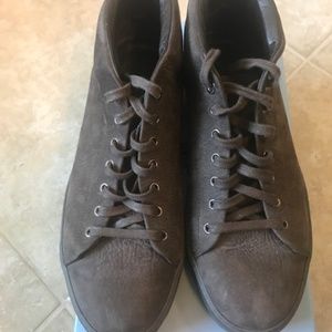 Mens brown Leather sneakers